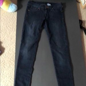 Super skinny low waist jeans